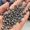 8 MM Gümüş Çelik Silikonlu Stoper