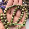 8 MM AAA Peridot Dizi Doğal Taşlar - Görsel 3