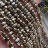 6-7 MM Amorf Şekilli Soft Gold Hematit Doğal Taş - Görsel 3