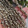 6-7 MM Amorf Şekilli Soft Gold Hematit Doğal Taş - Görsel 2