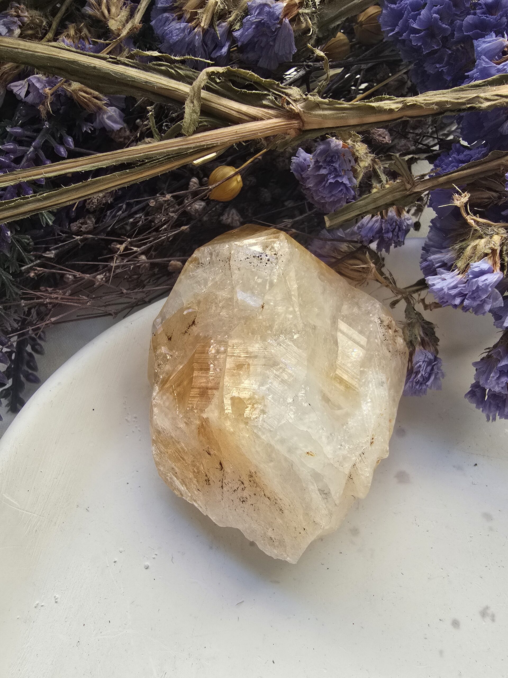 90 Gram Doğal Kayaç Kütle Sitrin Taşı