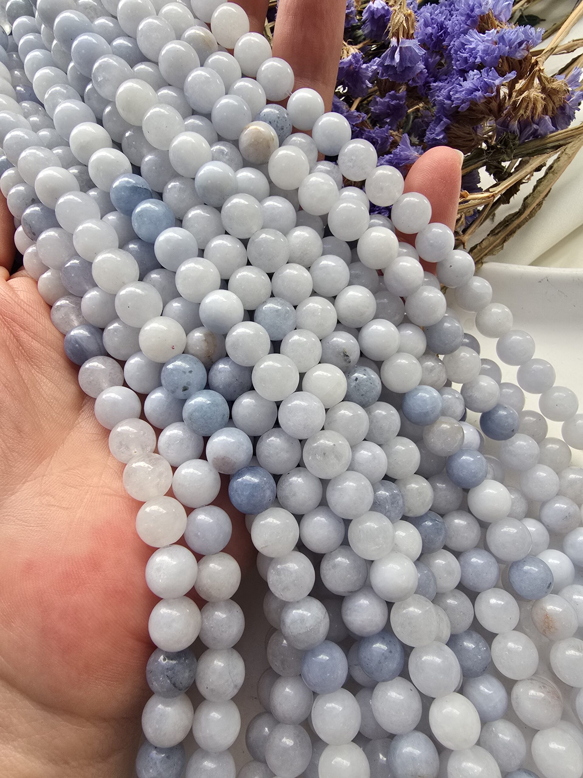 8 MM Bulut Küre Ceyt Doğal Taş