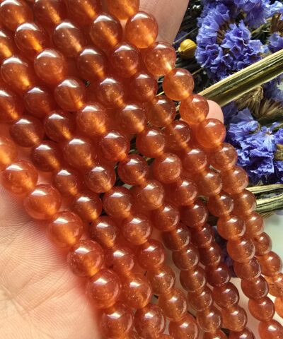 8 MM Küre Karnelyan Ceyt Taşı