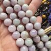 10 MM Küre Kunzit Doğal Taş Dizi - Görsel 2