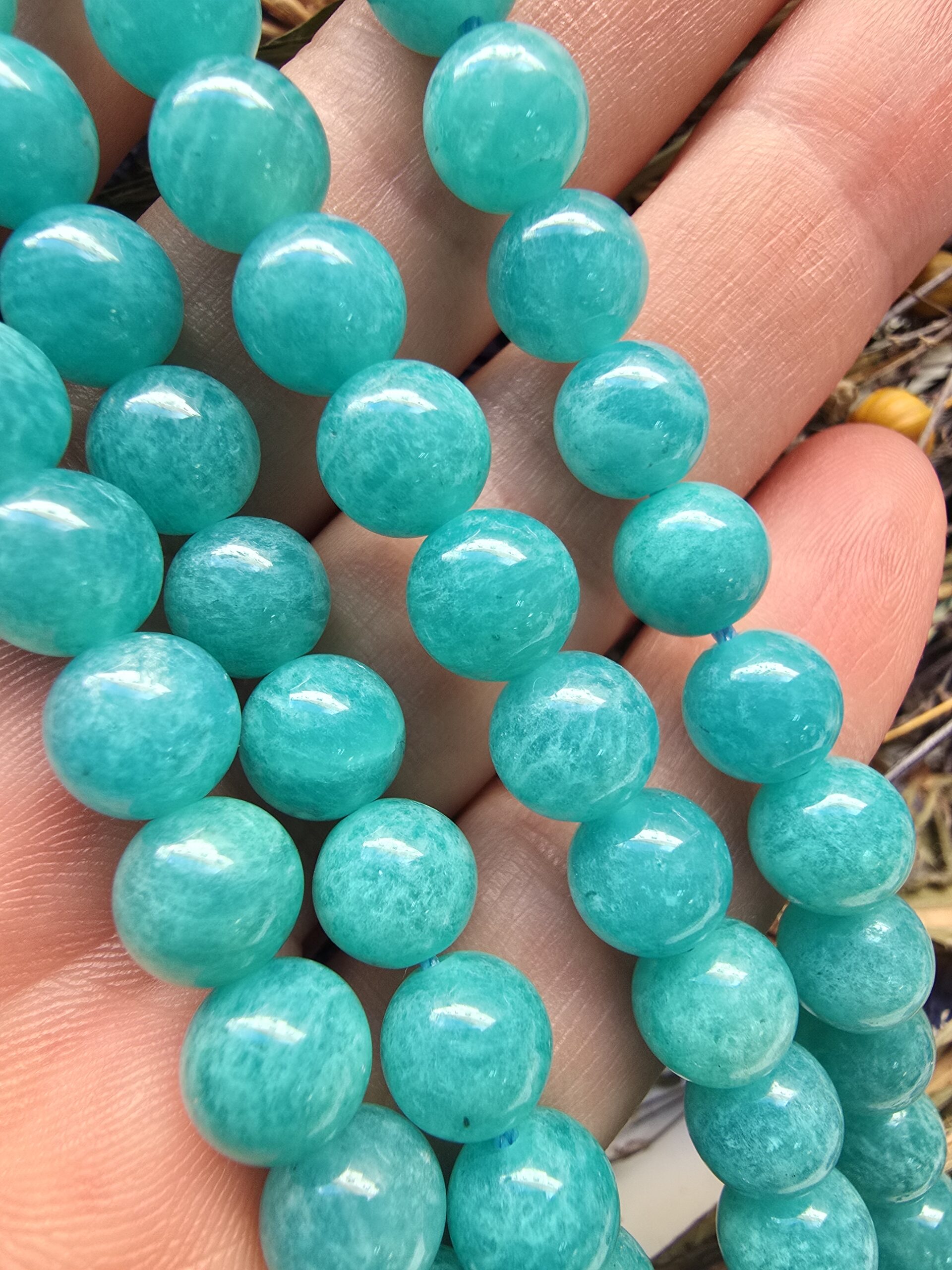 8 MM 5A Aqua Aventurin Doğal Taşı