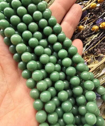 8 MM Küre Mat Yeşil Ceyt Taşı
