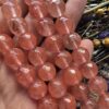 12 MM Faset Gül Kuvars Taşı - Görsel 2