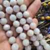 8 MM Faset Kunzit Doğal Taş Dizi - Görsel 3
