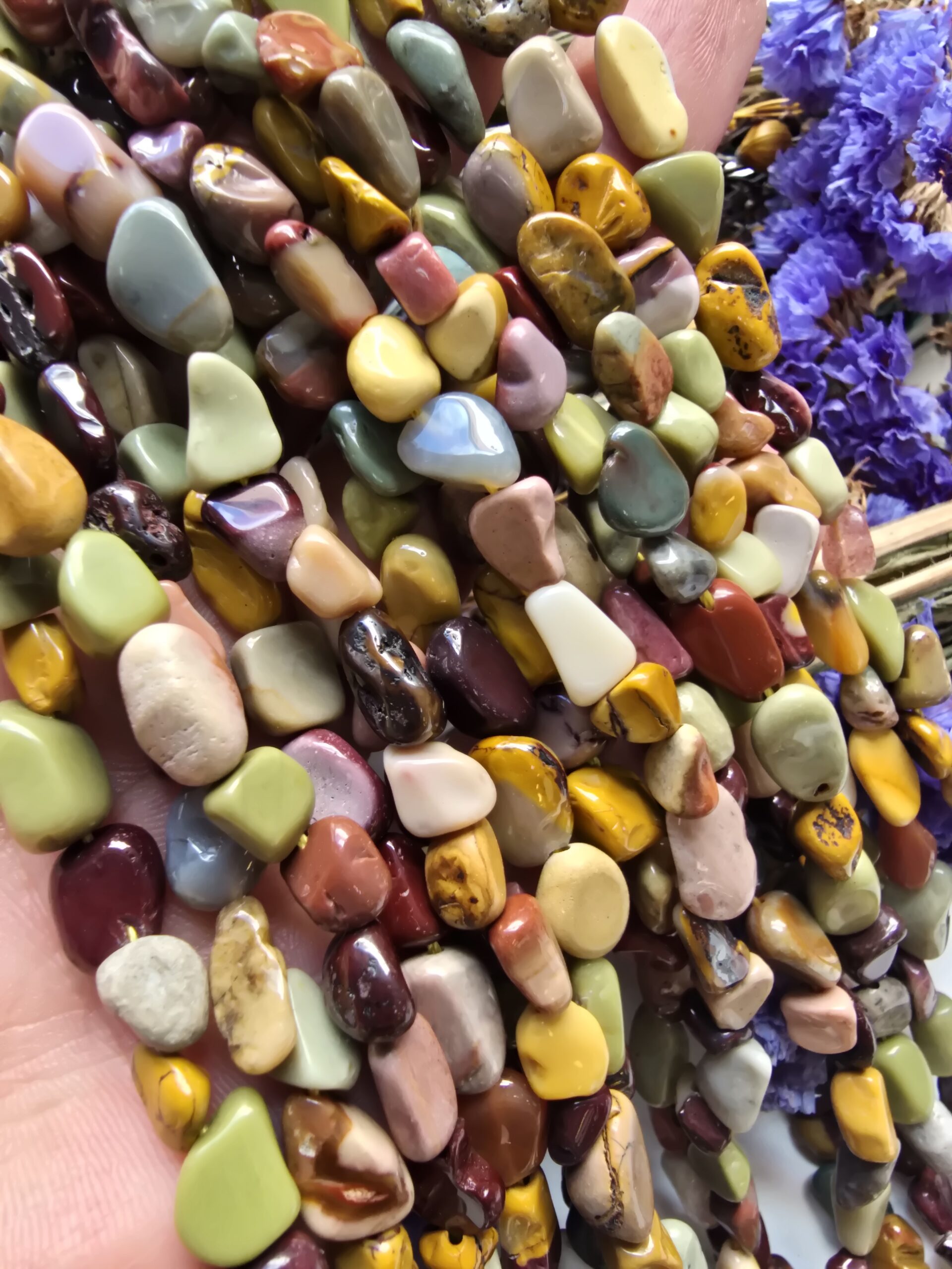 Amorf Şekilli Mix Jasper Taşı