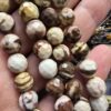 8 MM Faset Kesim Zebra Jasper Taşı