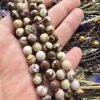 8 MM Faset Kesim Zebra Jasper Taşı - Görsel 2