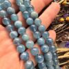 8 MM 7A Premium Akuamarin Doğal Taş - Görsel 2