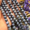 8 MM Küre Mavi Mercan Doğal Taşı