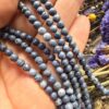 4 MM Küre Mavi Mercan Doğal Taşı