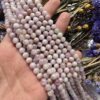 6 MM Küre Kunzit Doğal Taş Dizi - Görsel 2