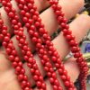 3x6 MM Kemik Şekilli Mercan Doğal Taşı - Görsel 2