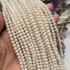 5 MM Oval Beyaz Doğal İnci - Görsel 3