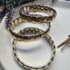 13x8 MM Tila Soft Gold Hematit Taşı Bileklik - Görsel 2