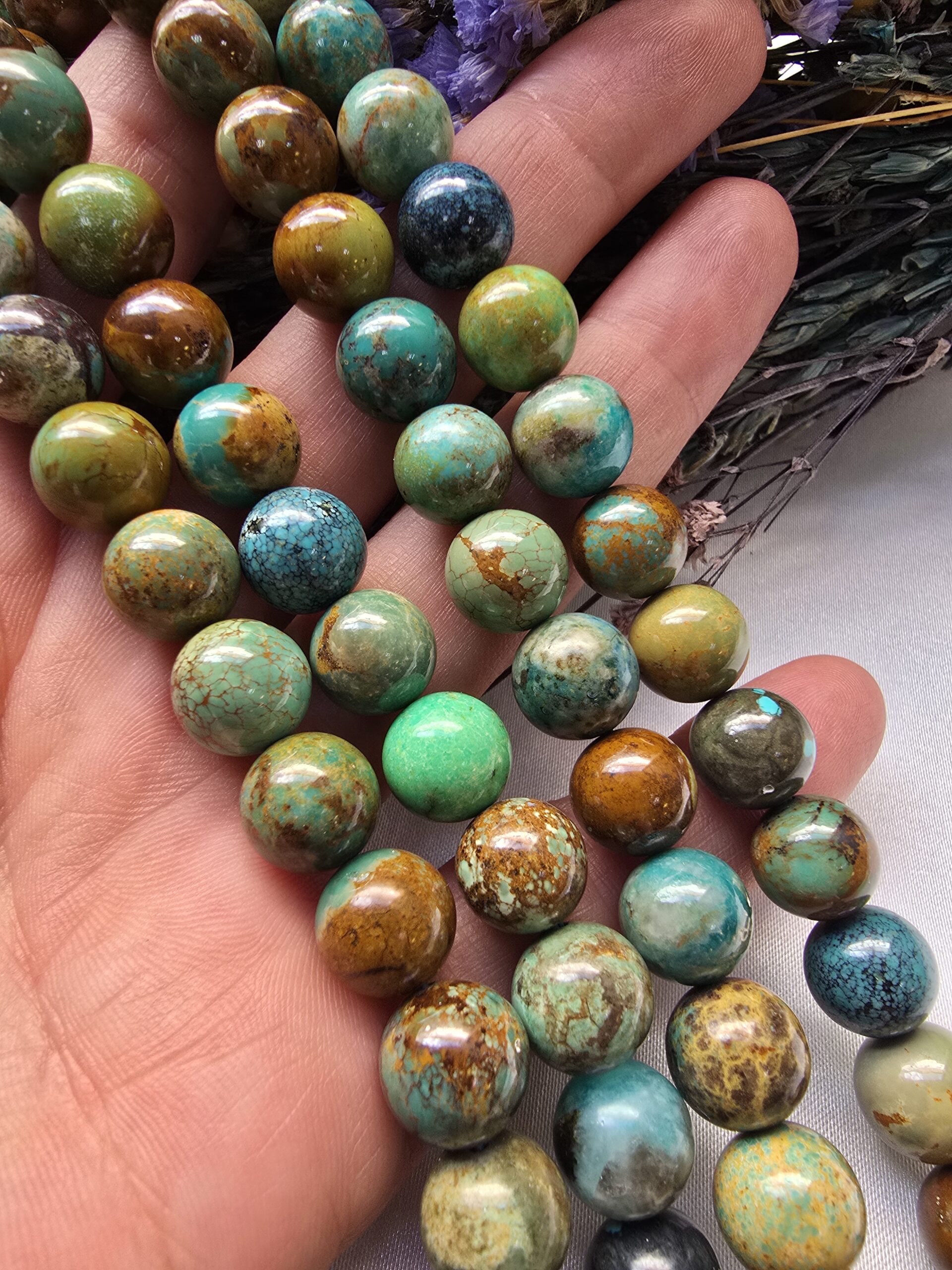 10 MM Arizona Turkuaz Doğal Taşı - Görsel 3