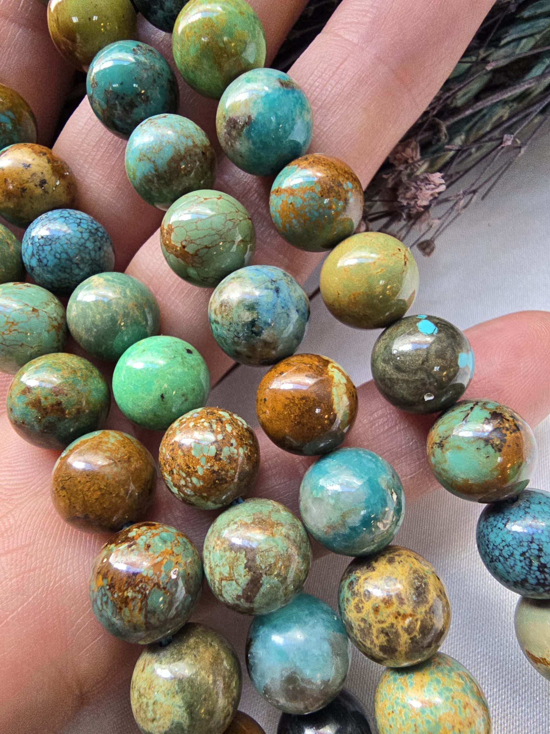 10 MM Arizona Turkuaz Doğal Taşı