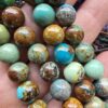 8 MM Arizona Turkuaz Doğal Taşı - Görsel 3