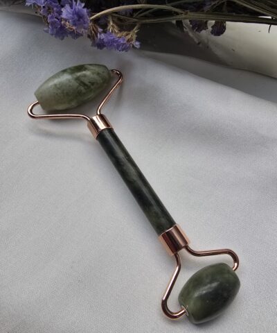 Bakır Kasa Roller Yeşim Taşı Masaj Aleti