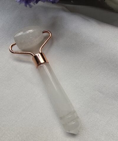 Mini Bakır Kasa Roller Kristal Kuvars Taşı Masaj Aleti