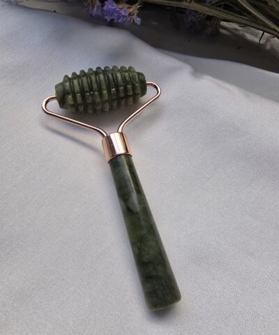 Mini Bakır Kasa Roller Yeşim Taşı Masaj Aleti