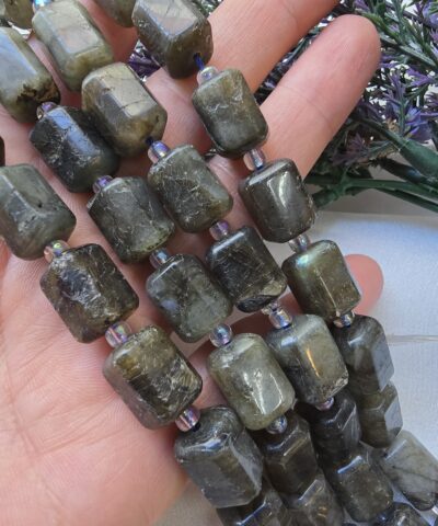 10x15 MM Dikdörtgen Labradorit Taşı