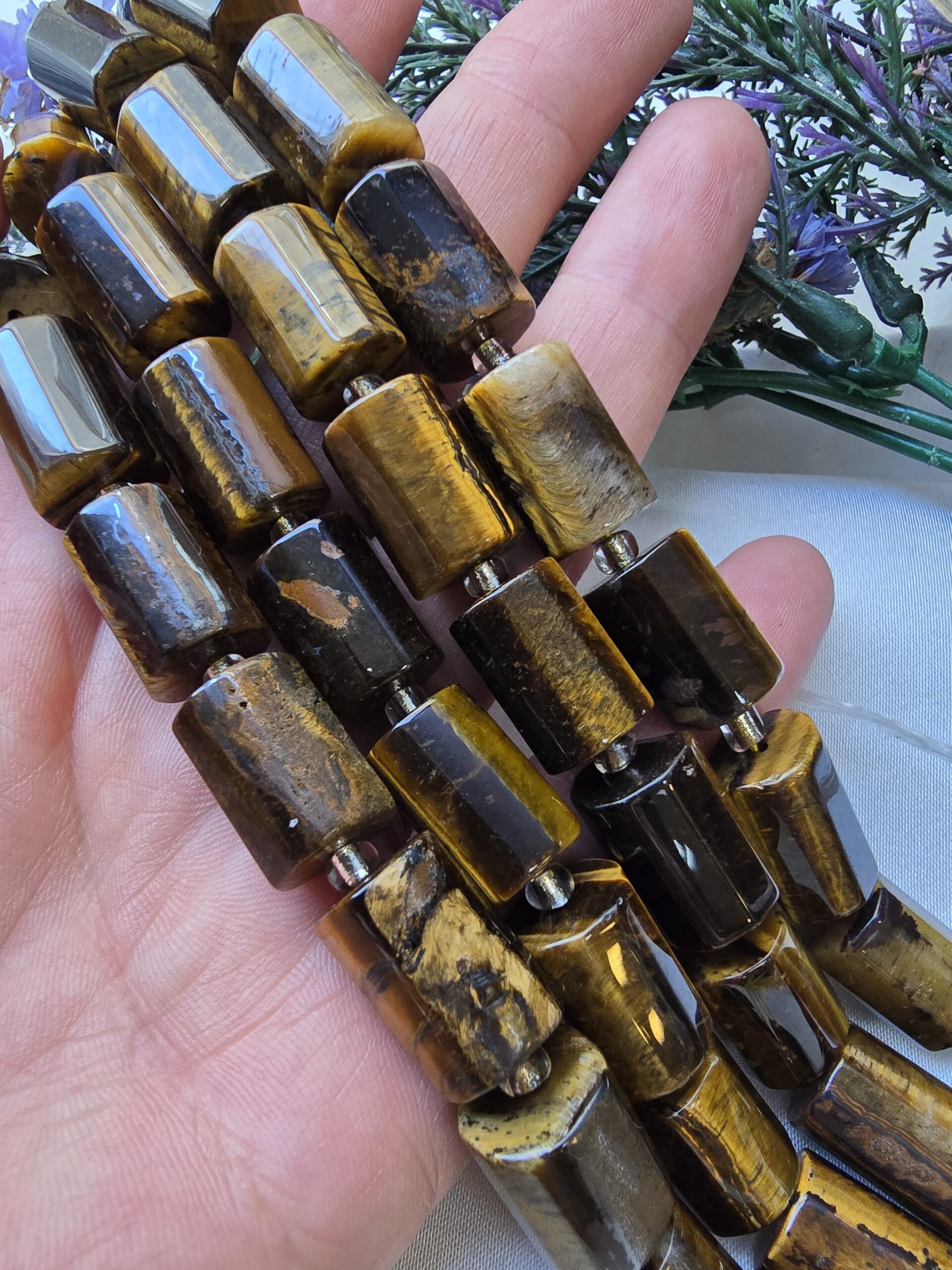 12x16 MM Silindir Kaplan Gözü Taşı