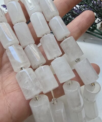 12x16 MM Silindir Kristal Kuvars Taşı