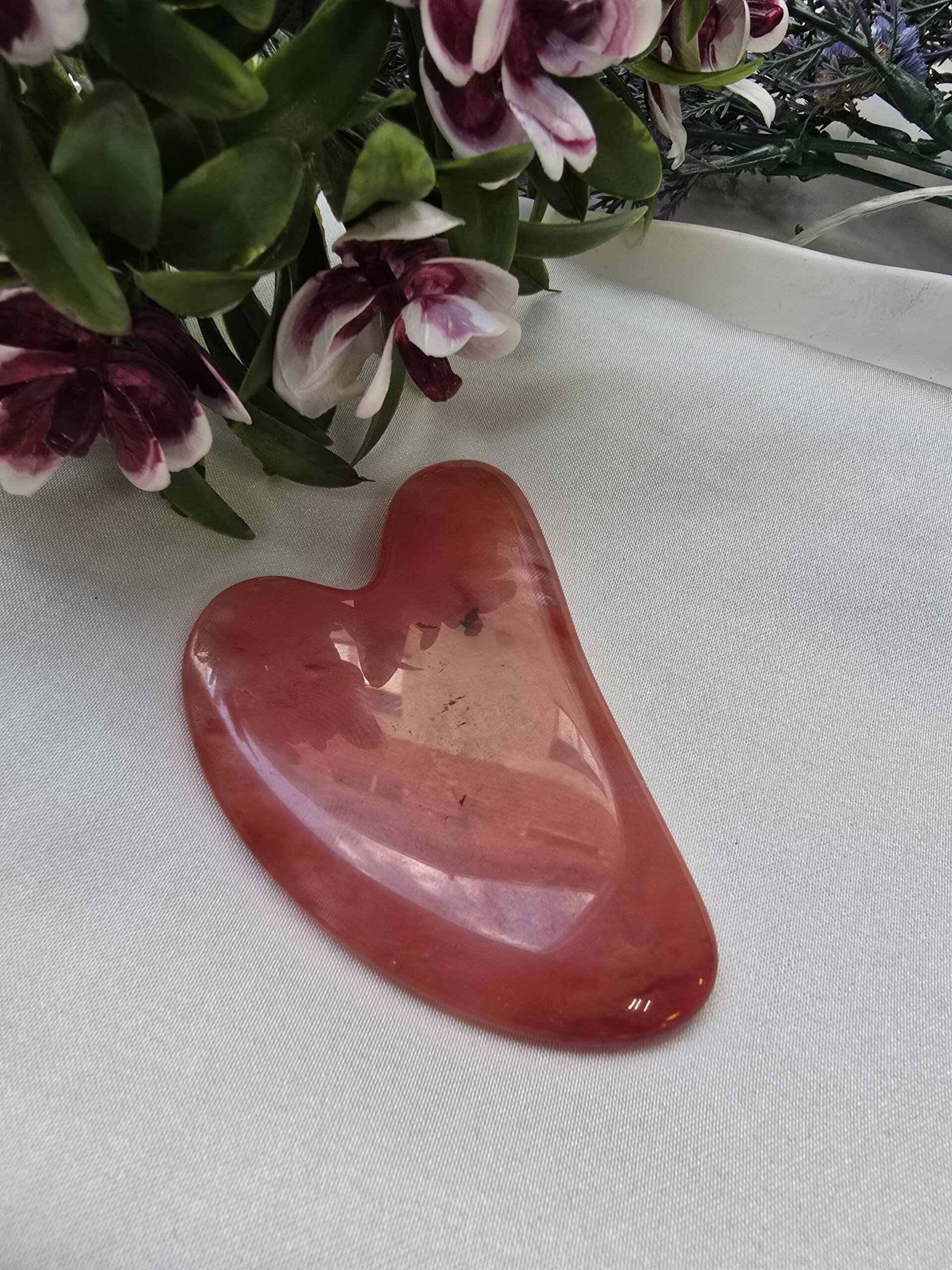 Gua Sha Gül Kuvars Taşı