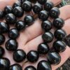 10 MM Küre Silver Obsidyen Taşı - Görsel 3