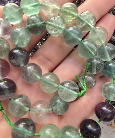 12 MM Dumanlı Küre Florit Taşı