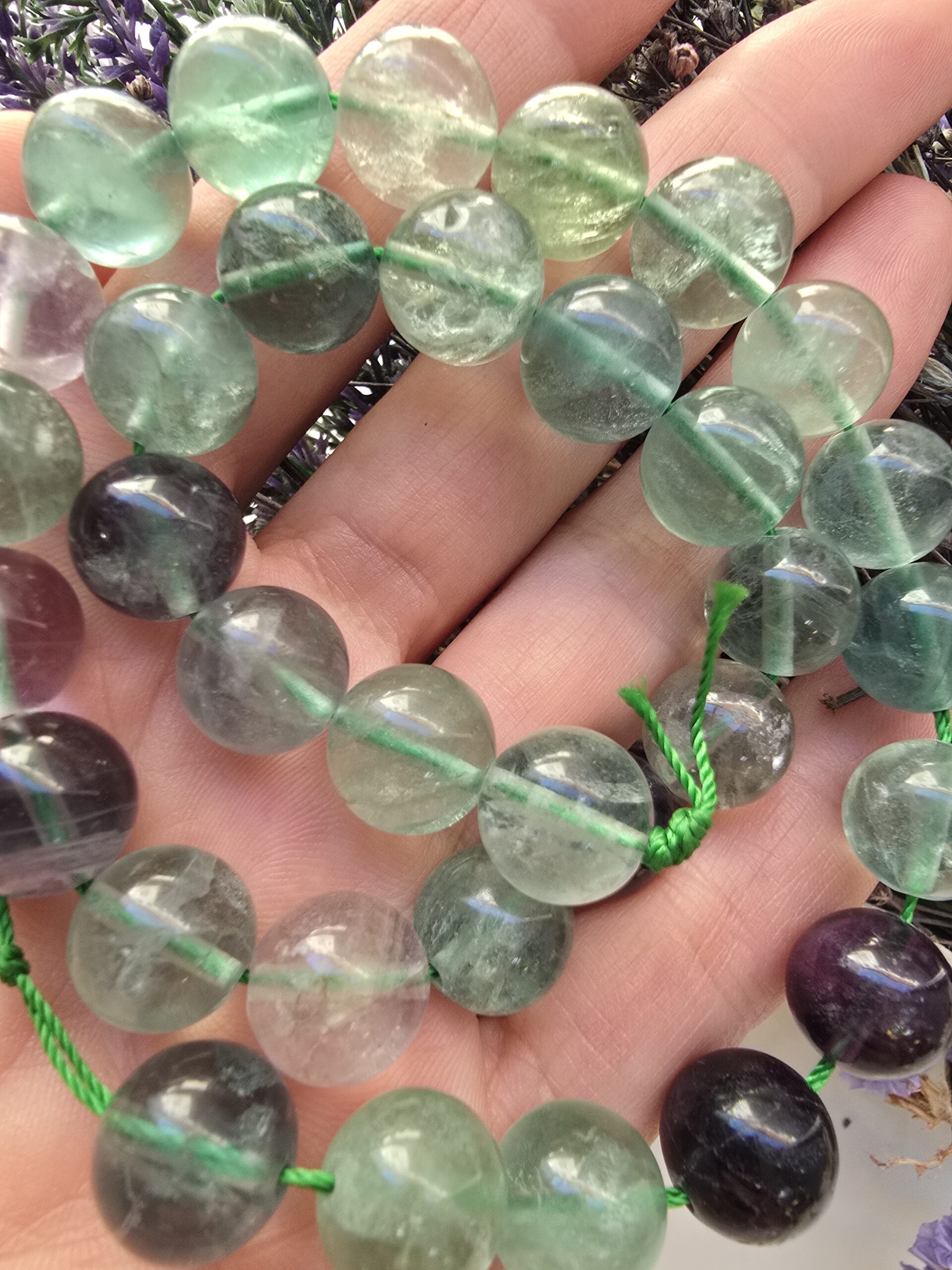 12 MM Dumanlı Küre Florit Taşı
