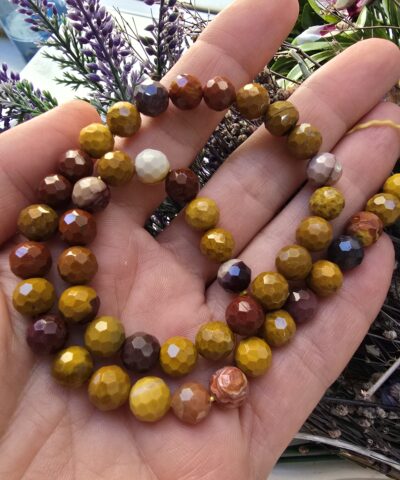8 MM Faset Mokait Jasper Taşı