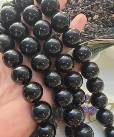 20 MM Küre Oniks Doğal Taş Dizi - Görsel 3