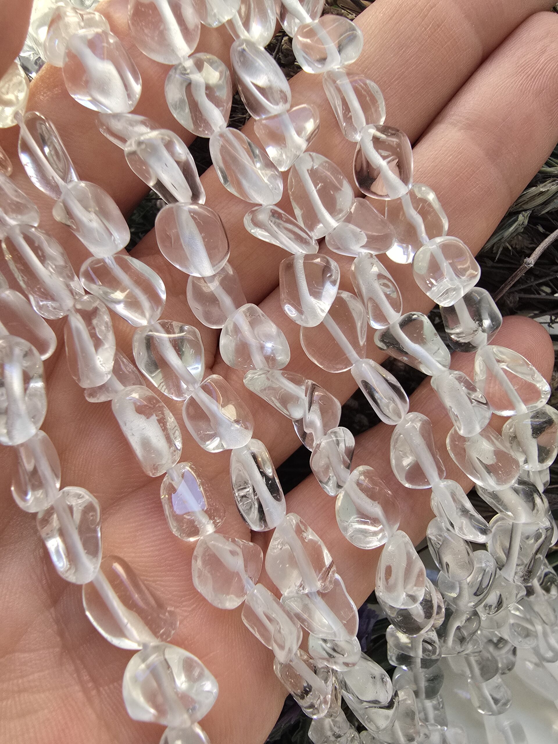 6-7 MM Amorf Kristal Kuvars Taşı - Görsel 4