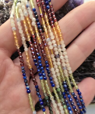 3 MM AAA Faset Mix Çakra Taşı