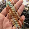 2 MM AAA Faset Çakra Akik Taşı - Görsel 2