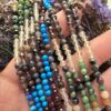 4 MM AAA Faset Mix Çakra Taşı - Görsel 3