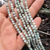 4 MM Faset Larimar Doğal Taş Dizi - Görsel 3