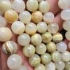 10 MM Küre Yeşil Oniks Doğal Taş Dizi - Görsel 3