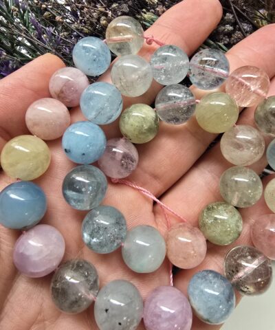 12 MM 5A Doğal Morganit Taşı