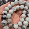 12 MM Küre Benekli Ay Taşı AAA