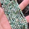 4 MM Faset Zümrüt Doğal Taş Dizi - Görsel 3