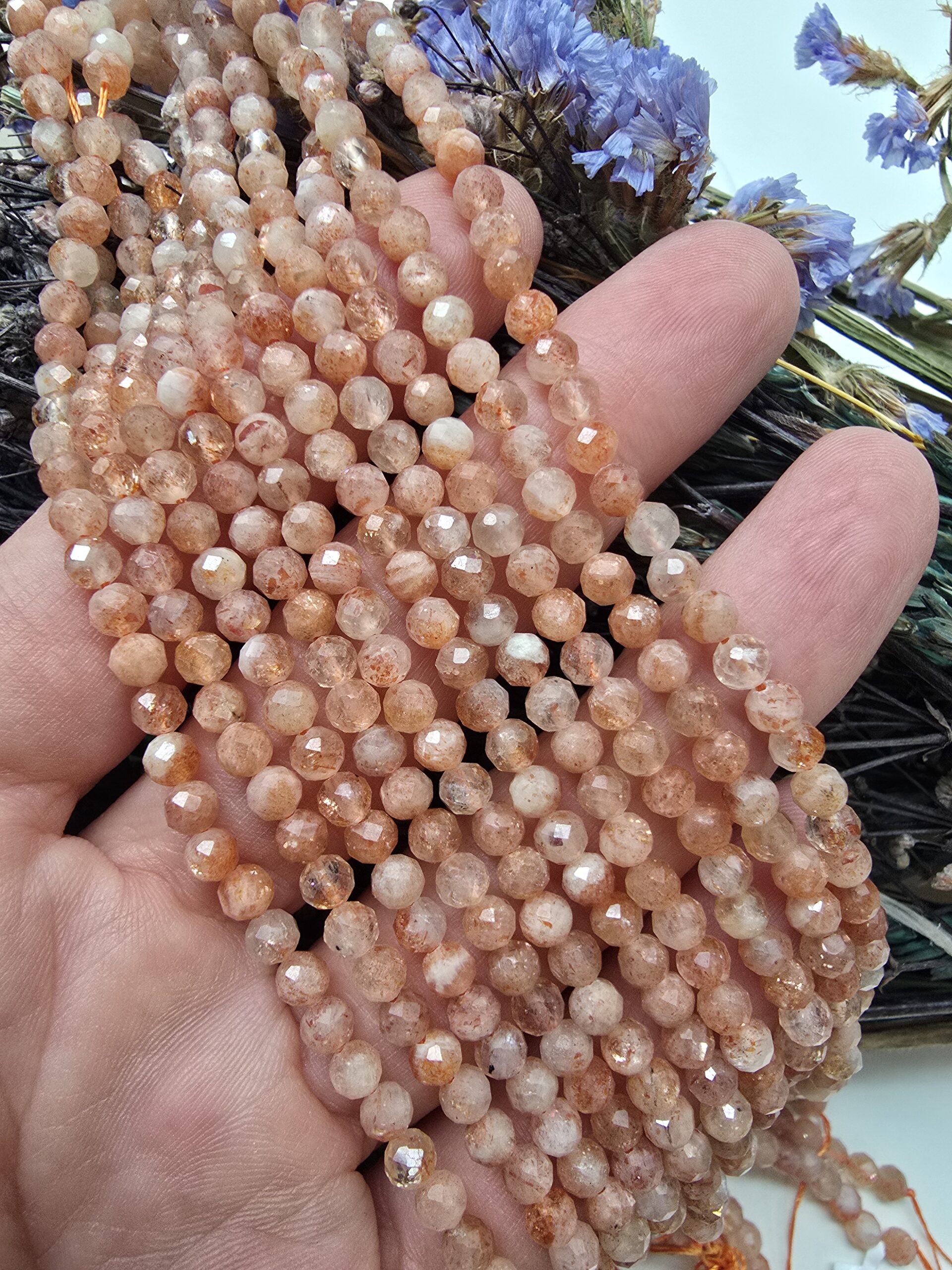 4 MM Faset Güneş Doğal Taş Dizi