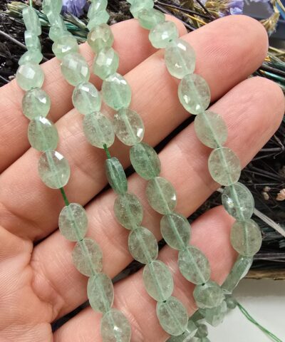 6x8 MM Fasetli Oval Aventurin Taşı