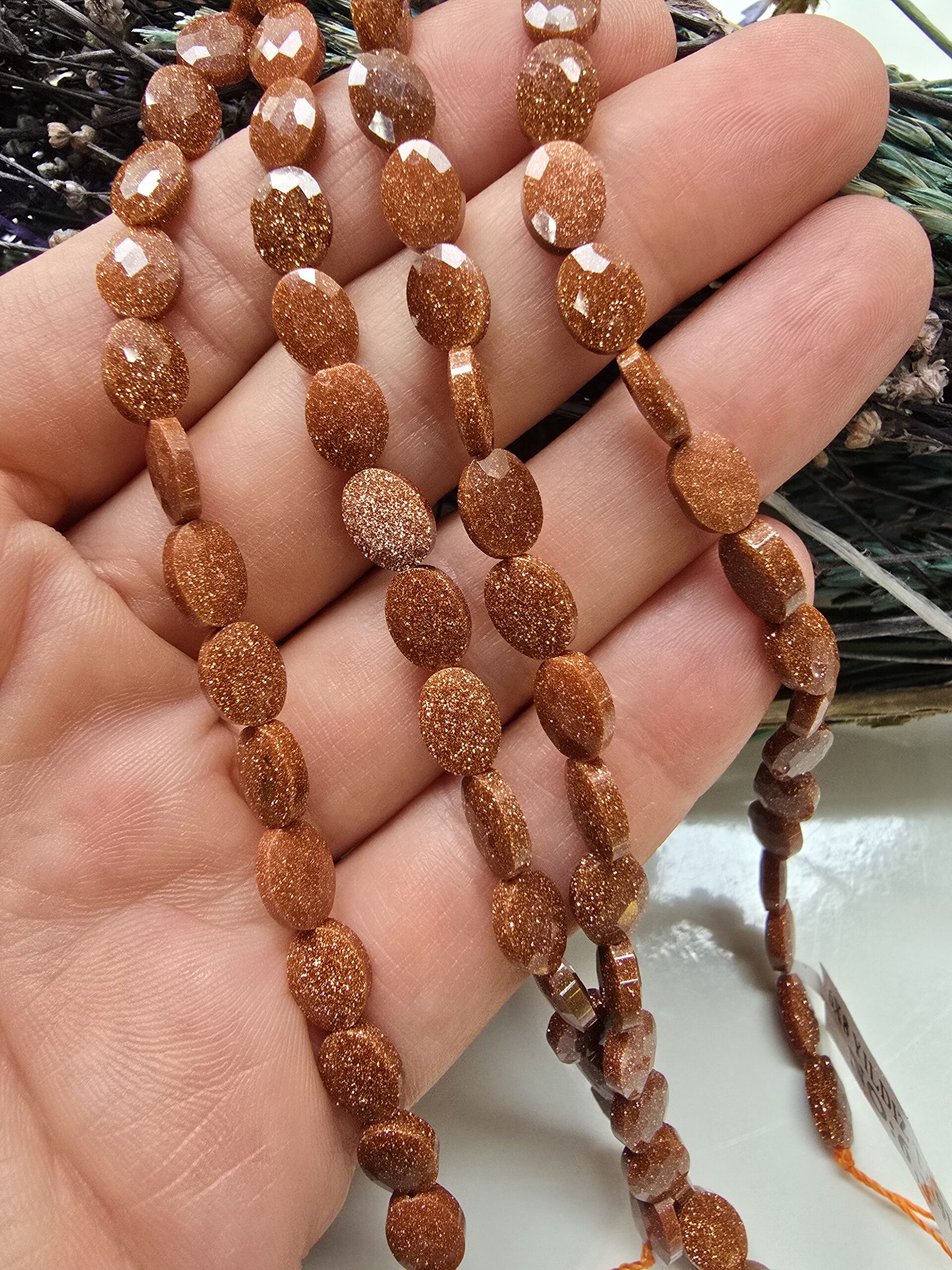 6x8 MM Fasetli Oval Kahve Yıldız Taşı