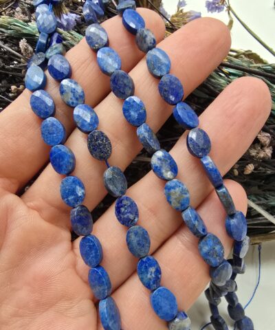 6x8 MM Fasetli Oval Lapis Taşı
